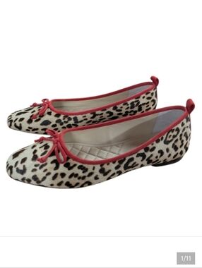 J. McLaughlin Anastasia Haircalf Ballet Flat Size 8